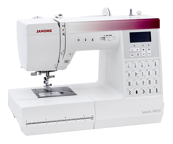 Janome Sewist 740DC Швейная машина с микропроцессорным управлением